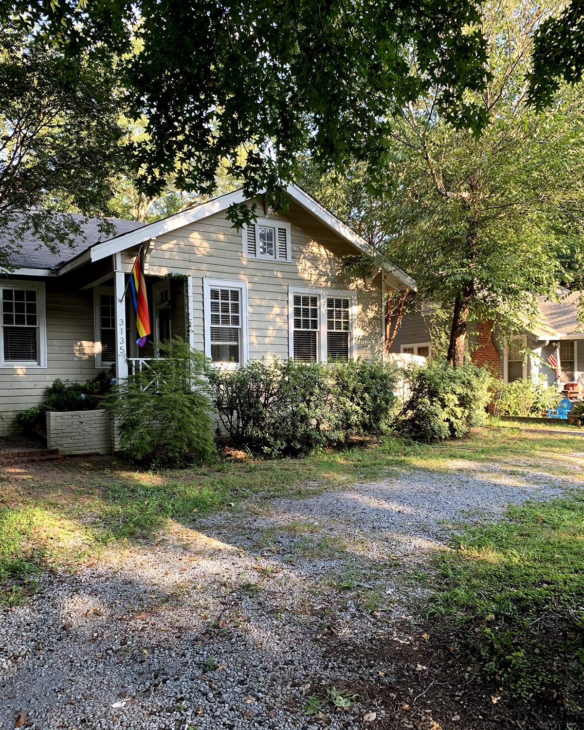 gravel driveway