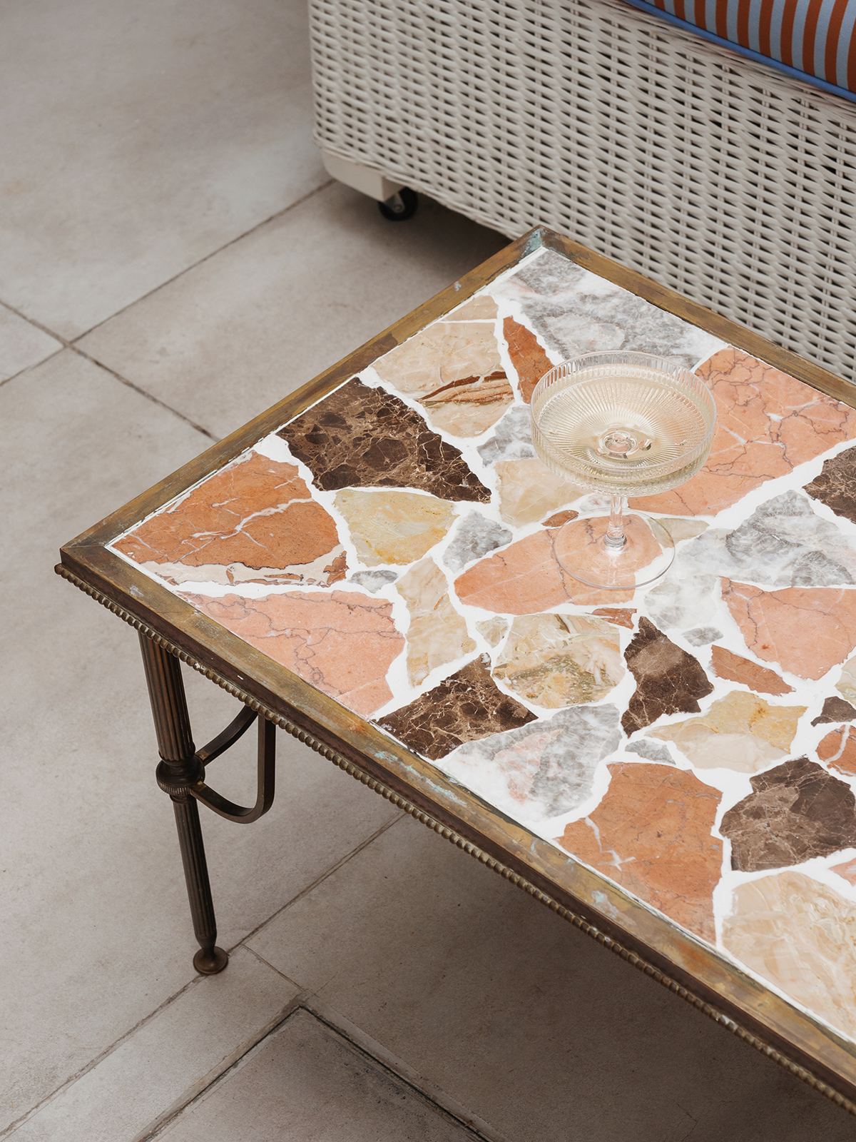 marble coffee table