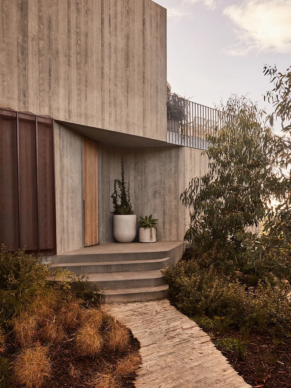 concrete house