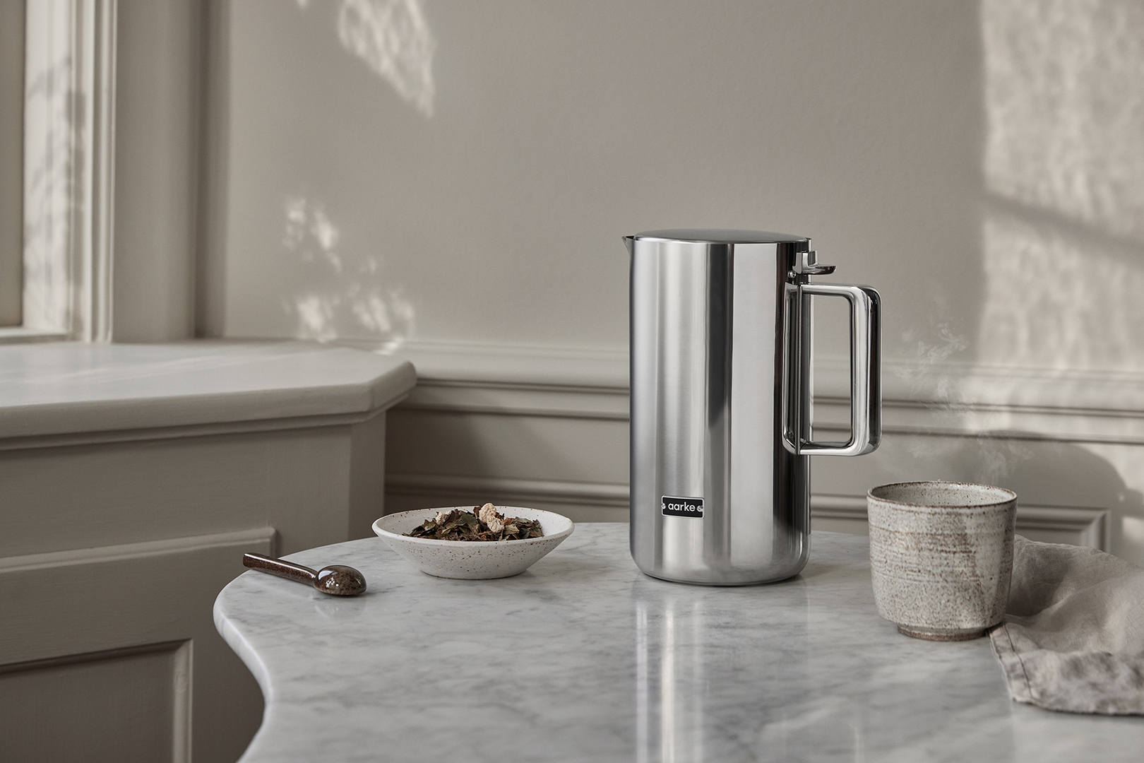 I Tried Out Swedish Design Brand Aarke s New Electric Kettle domino