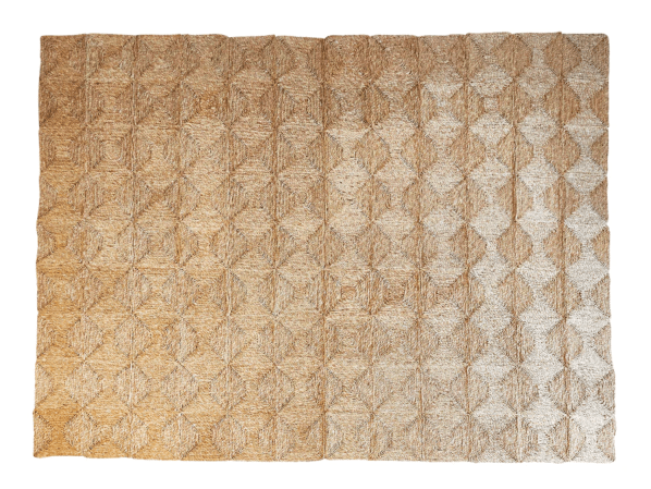  woven rush rug