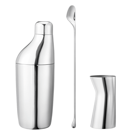  Georg Jensen Sky 3-Piece Stainless Steel Cocktail Set