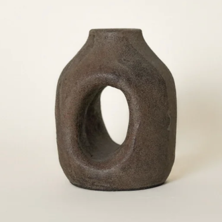  vase with hole in the middle