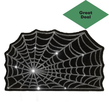  Spider Web Light Up Doormat