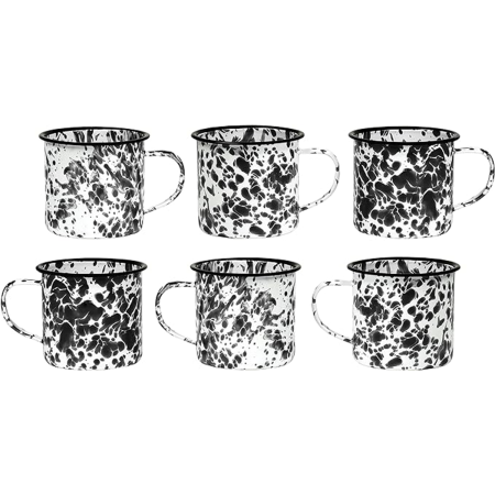  splatterware mugs