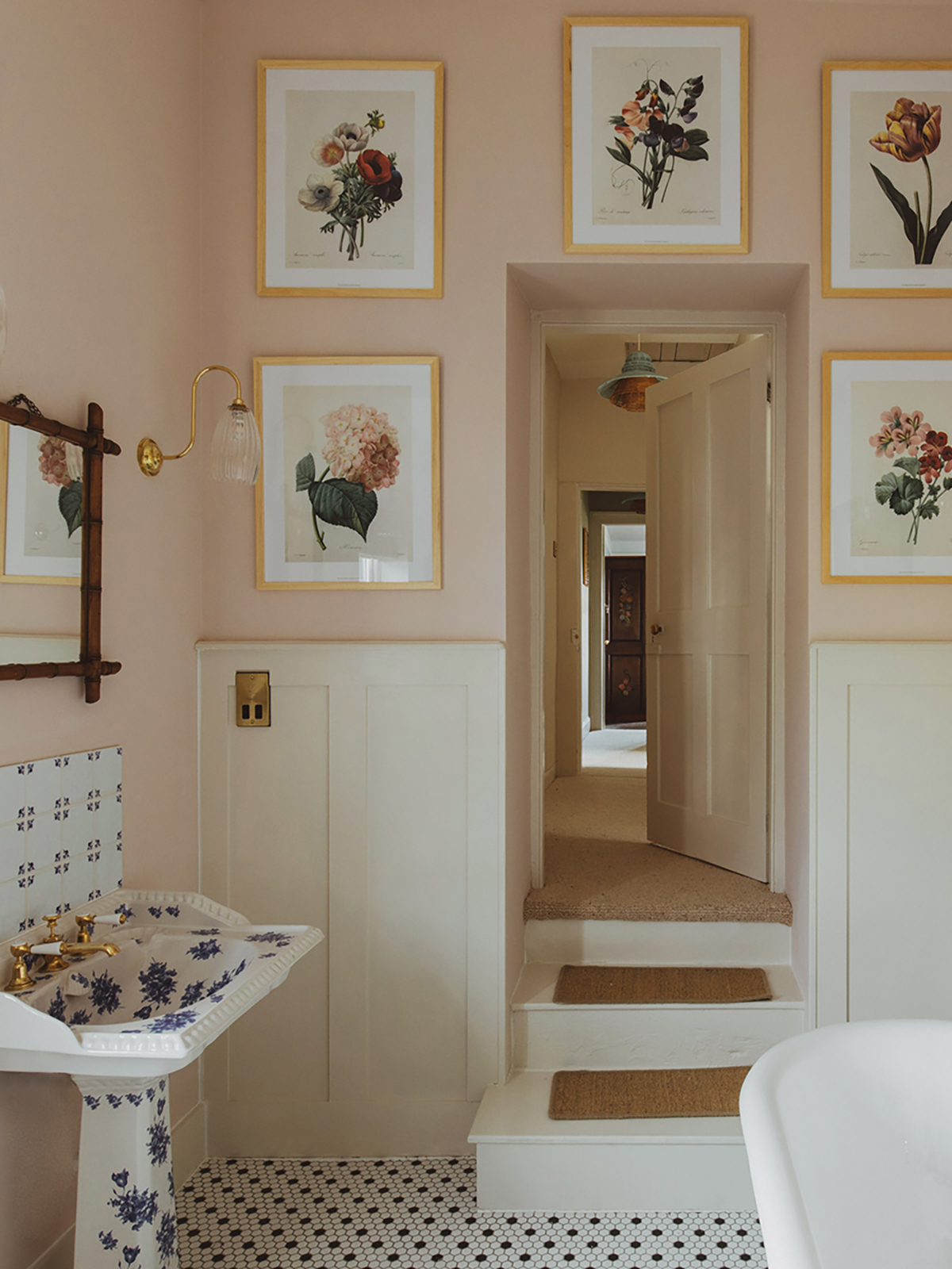 pink bathroom