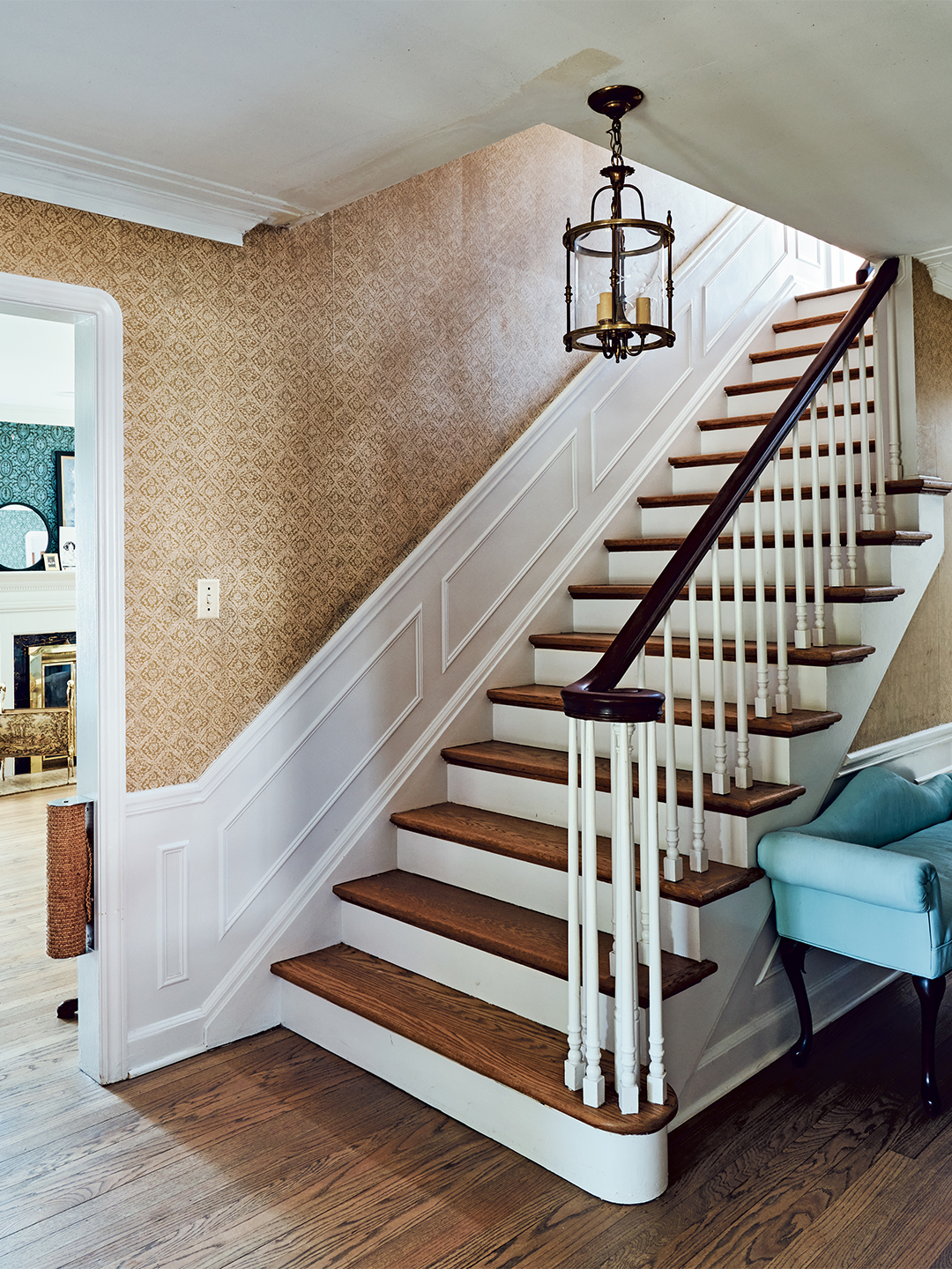 Staircase in home