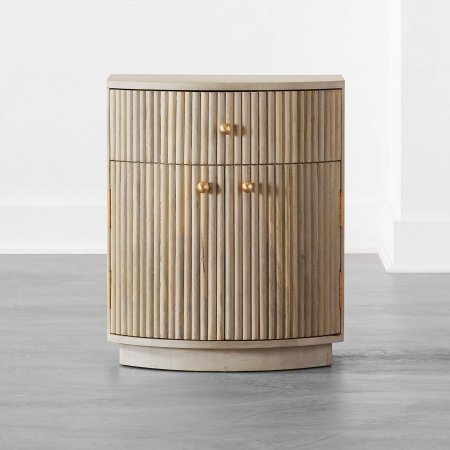  fluted side table