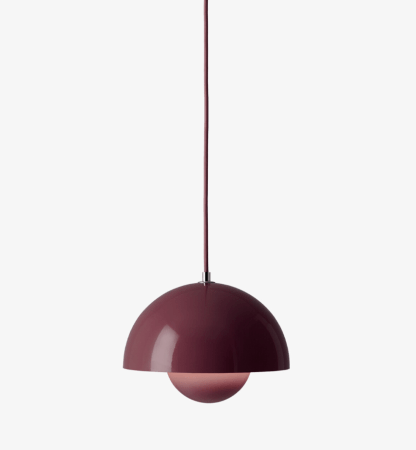  maroon pendant