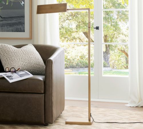  brass floor lamp