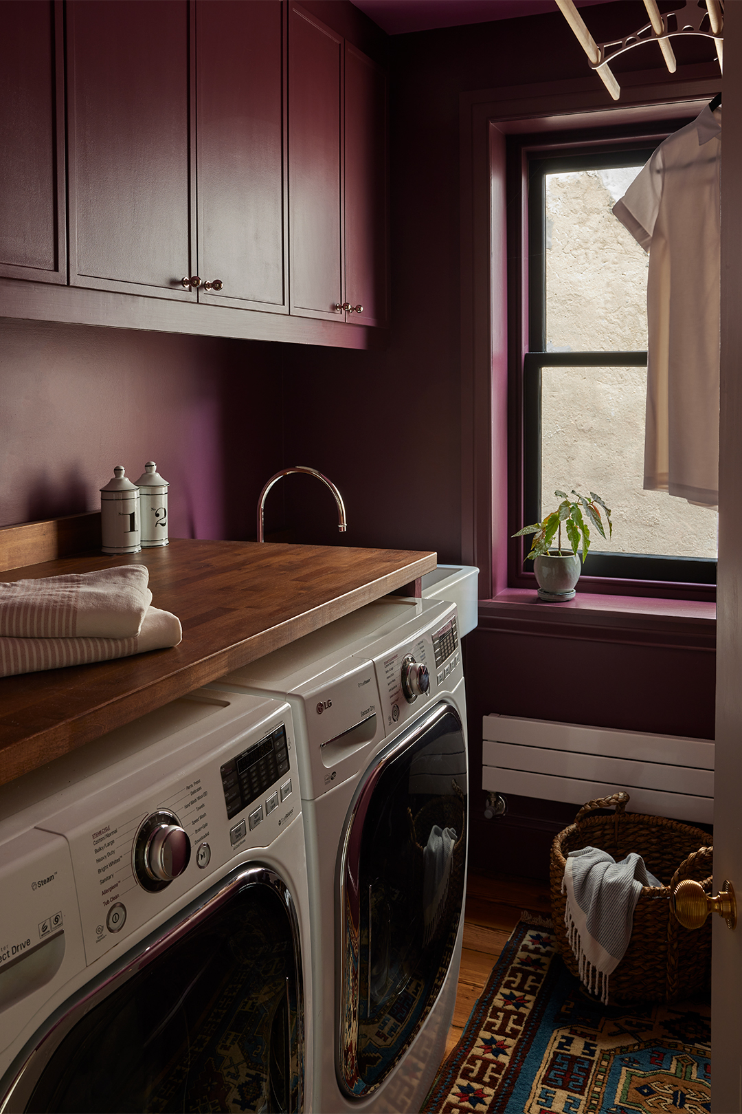 plum laundry room