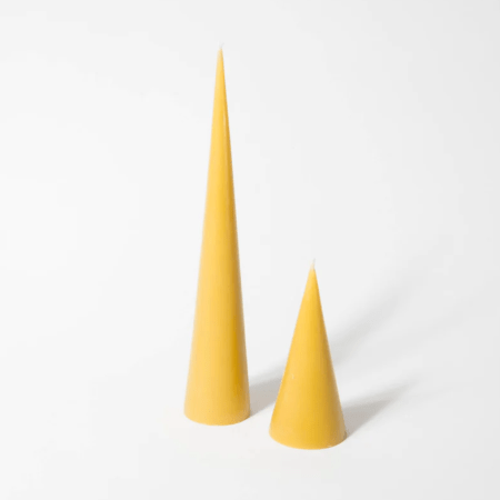  double cone candles