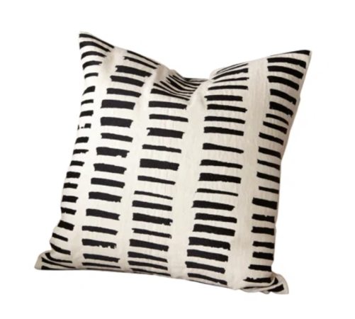  black and white pillow