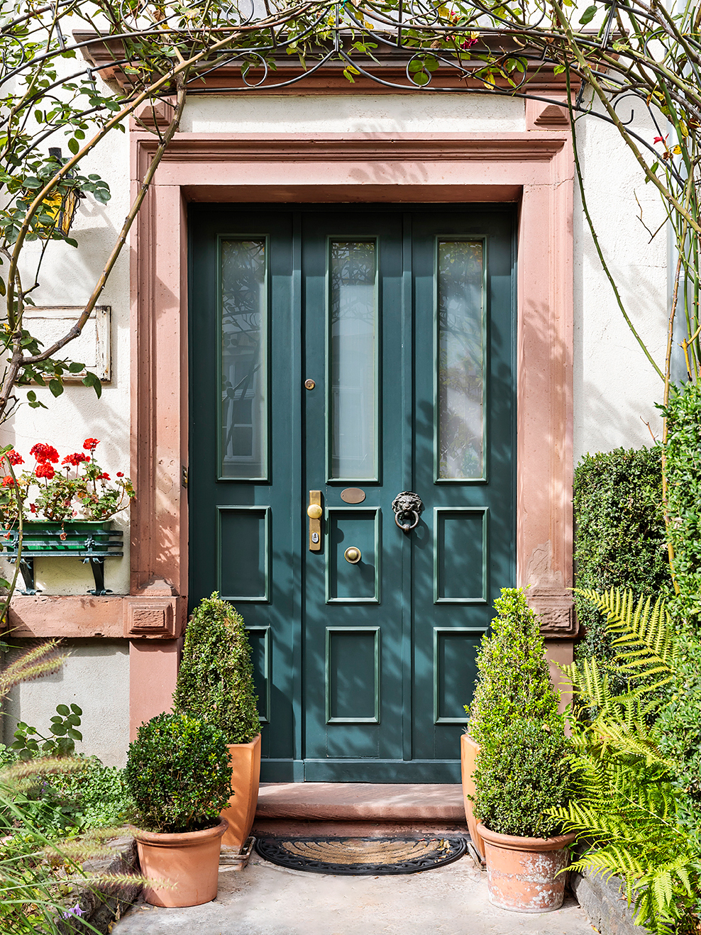 green door