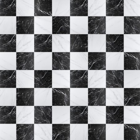  black and white check tile