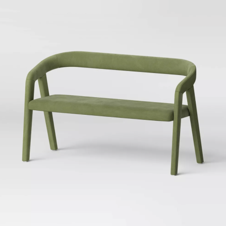  green dining bench