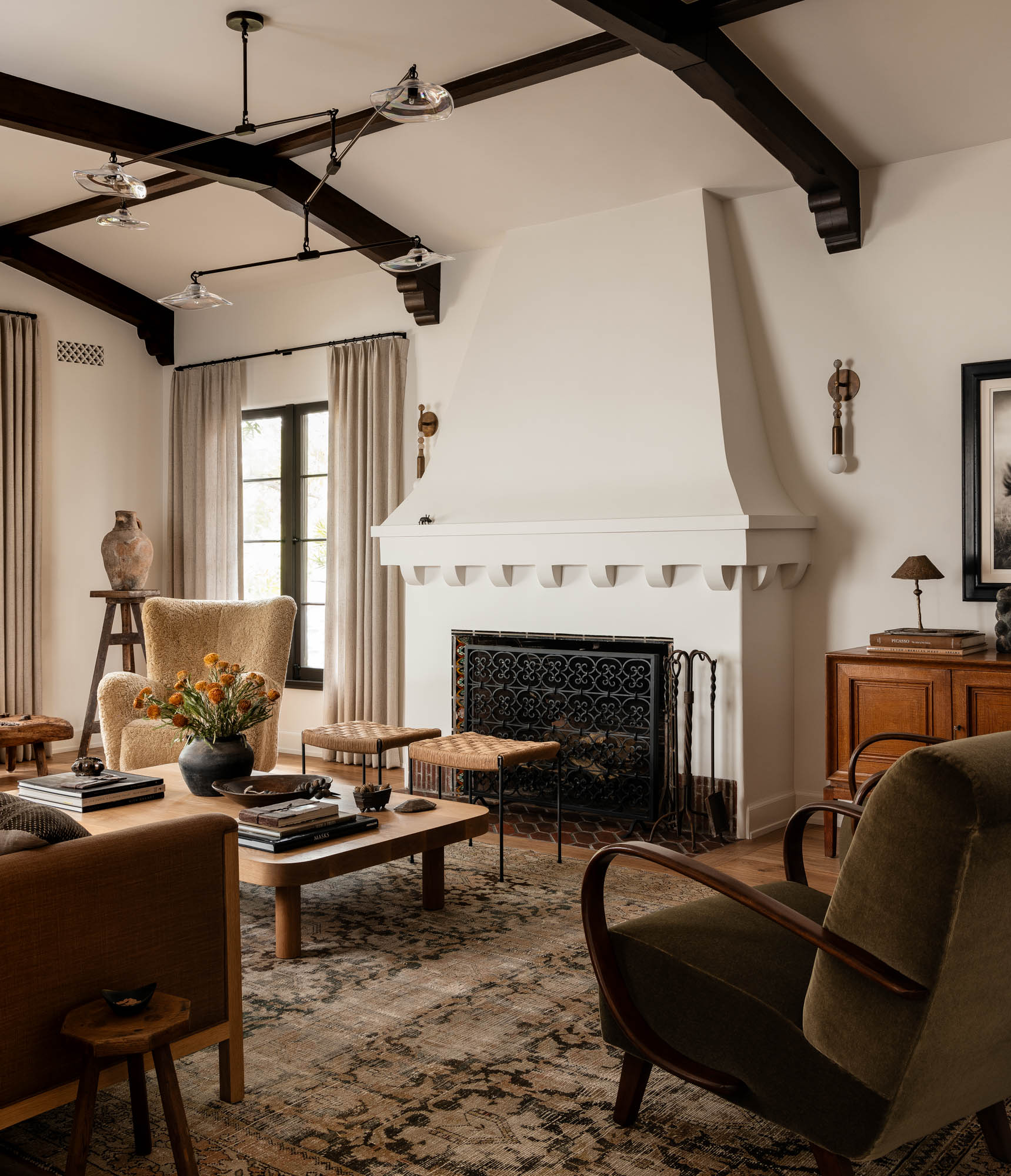 spanish style living room