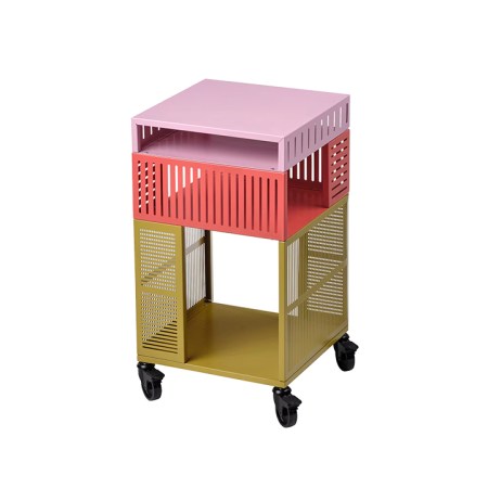  multi color storage cart