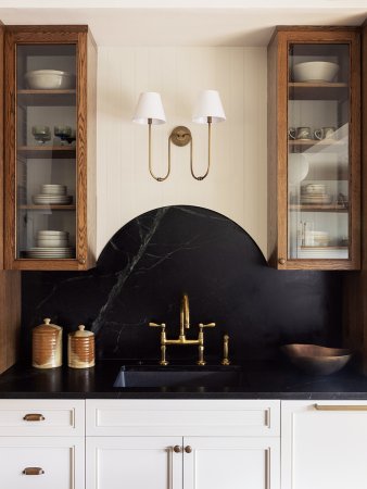 soapstone backsplash