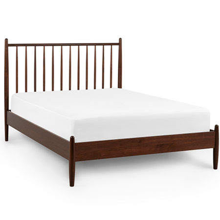  article lenia bed walnut full