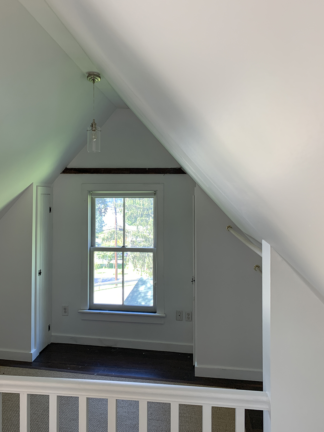 attic bedroom dormer