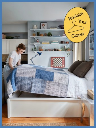 I Treat the IKEA Malm Storage Bed Like the Linen Closet I Never Had