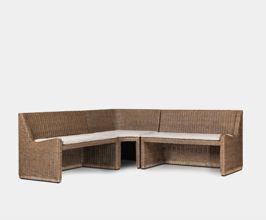  rattan bench