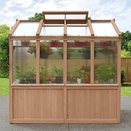  wood greenhouse