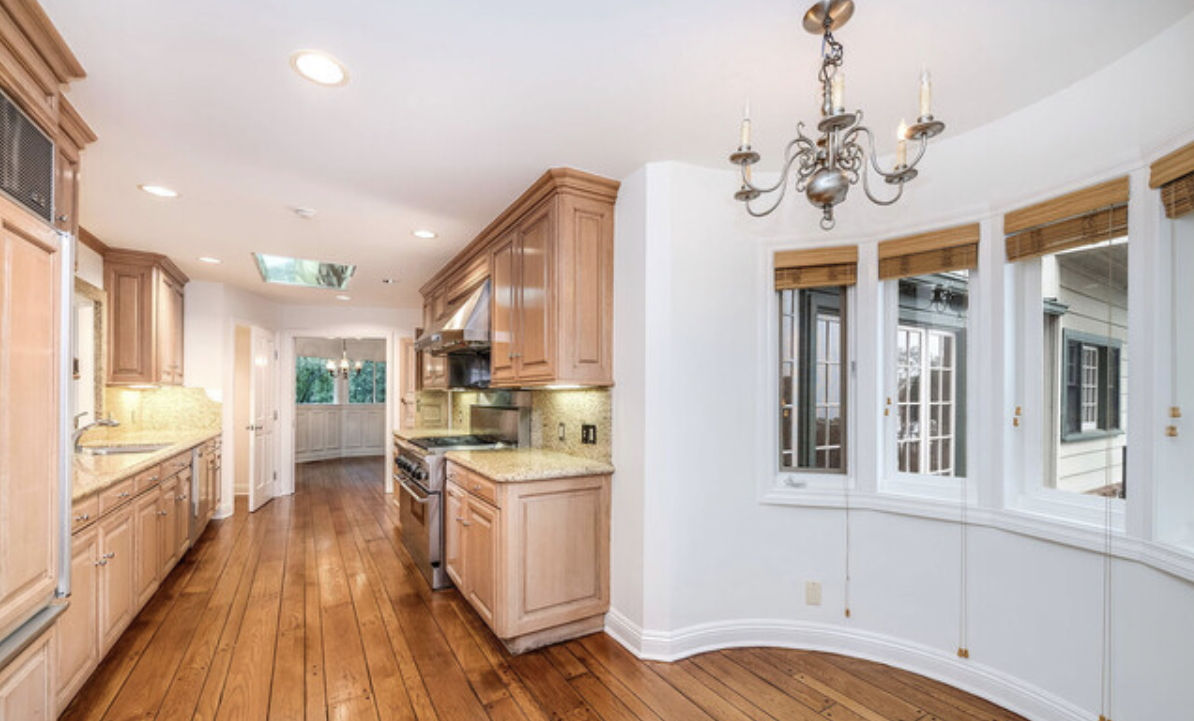 wood cabinets