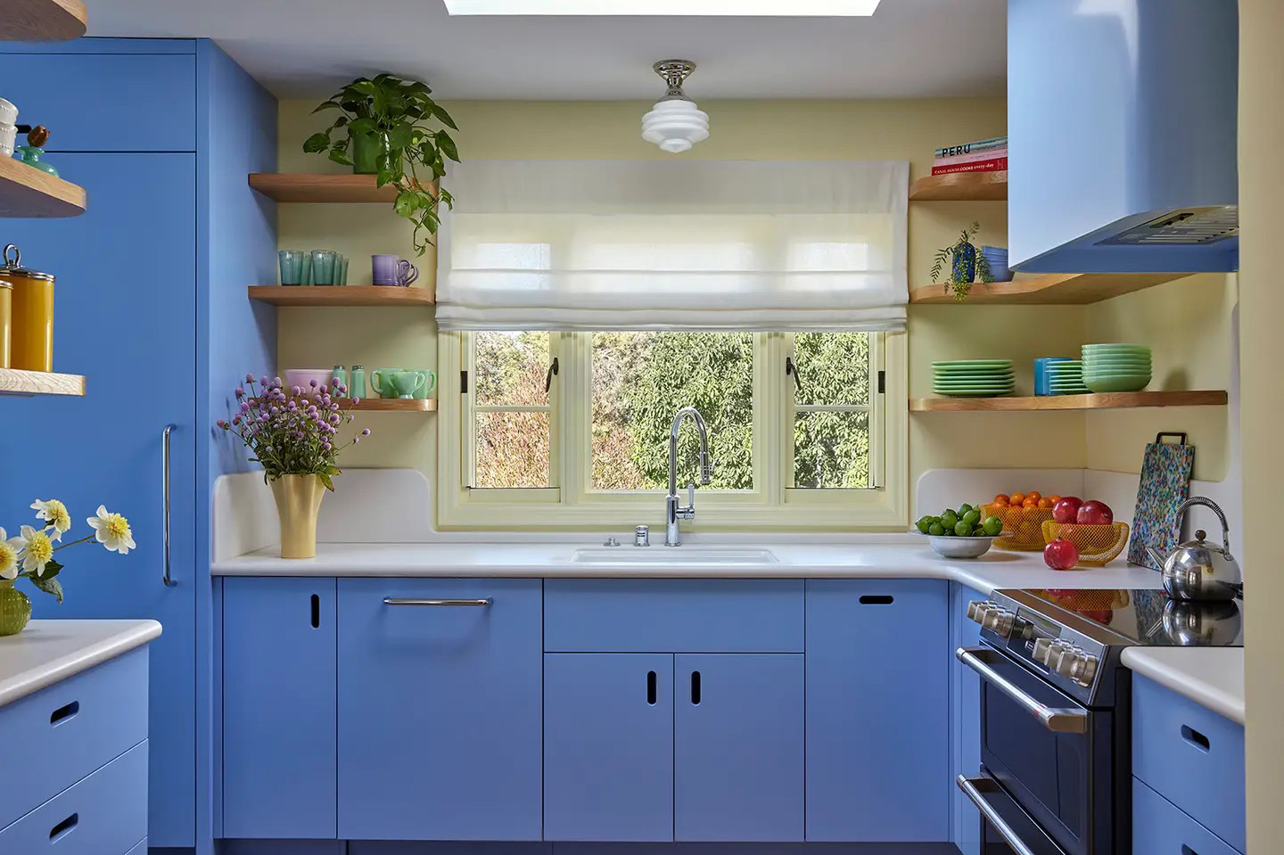 periwinkle kitchen