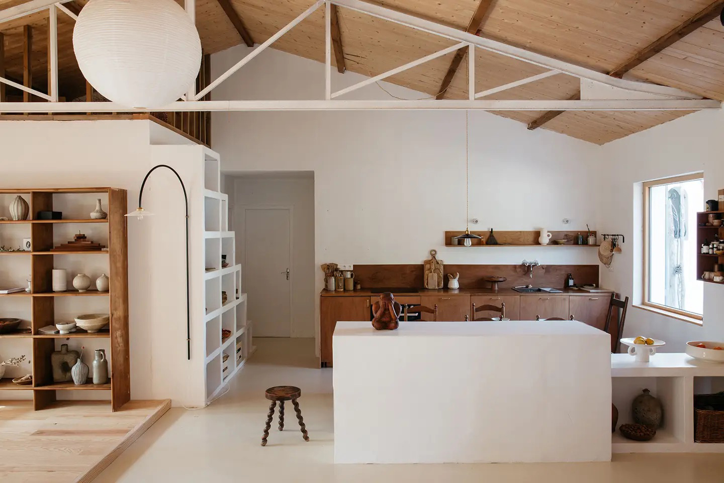 plaster kitchen island