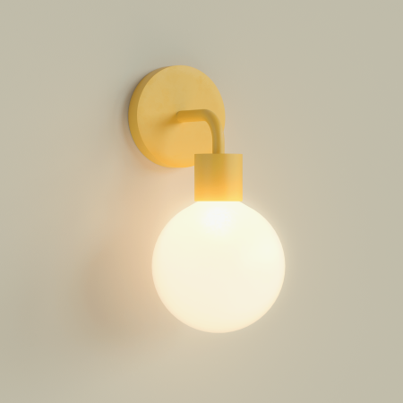  yellow sconce