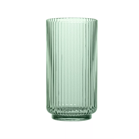  green fluted acrylic glass