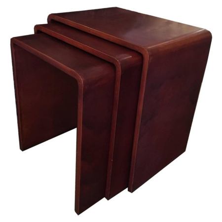 red nesting tables