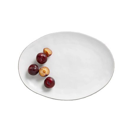  Leanne Ford White Oval Platter