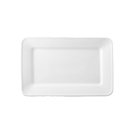  White rectangular platter