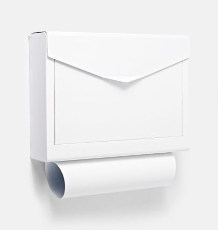  white mail box