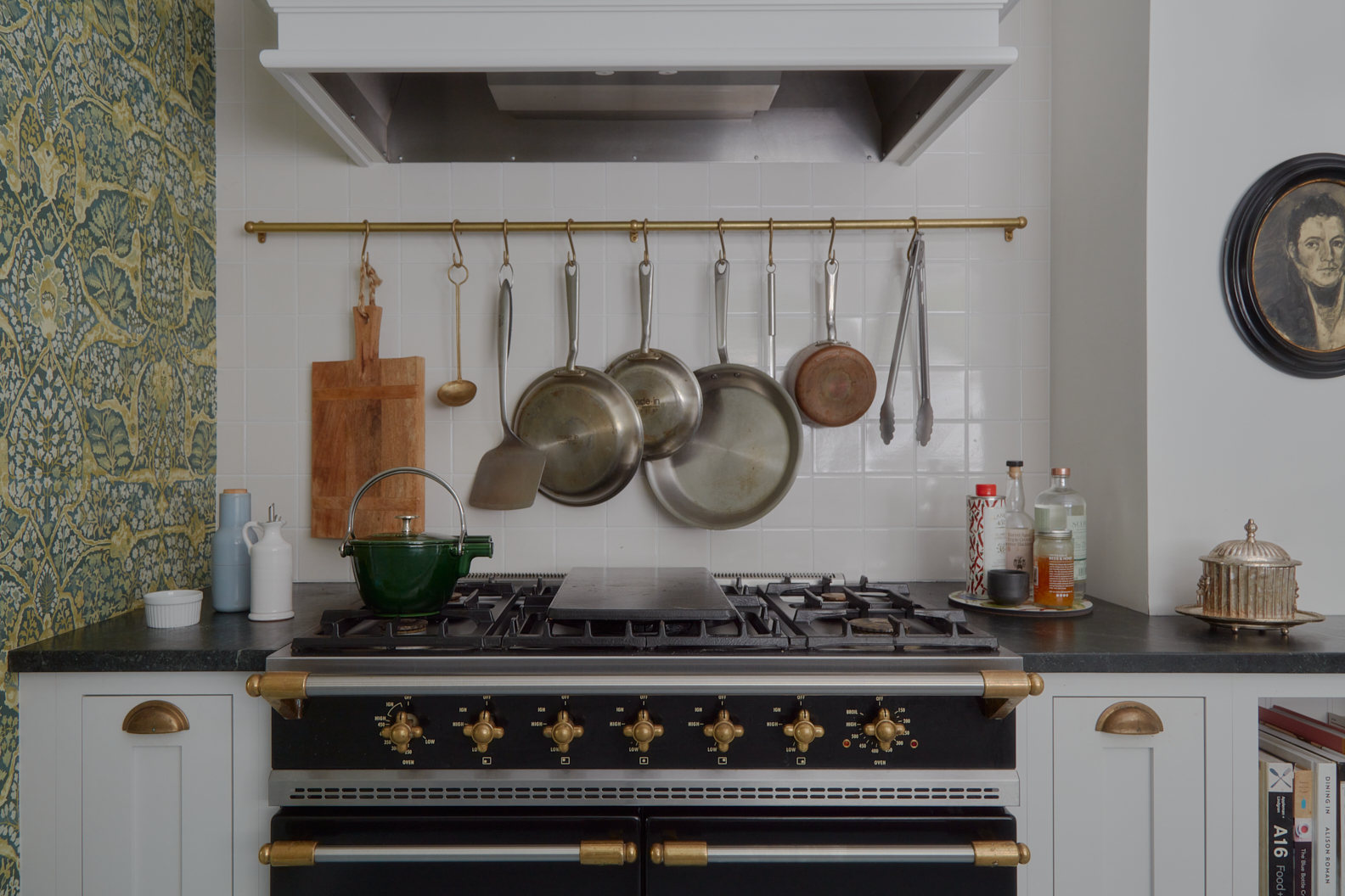 cooktop pot rack