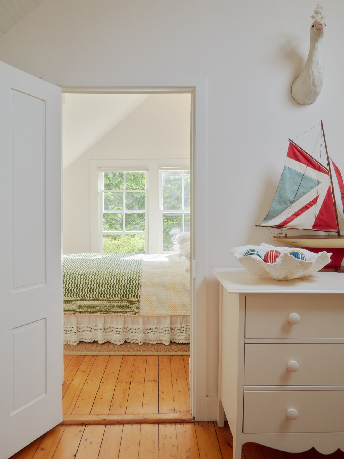 view into bedroom