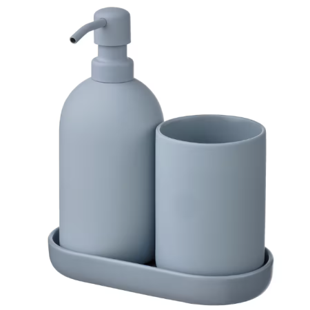  GANSJÖN 3-piece bathroom set