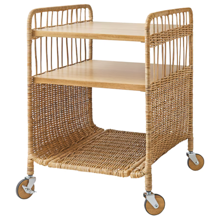  rattan cart