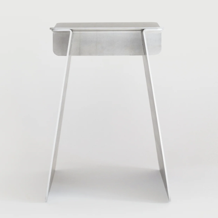  silver table