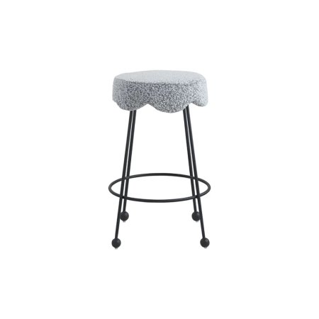  scalloped stool