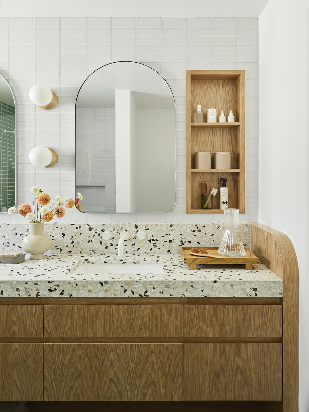 terrazzo vanity