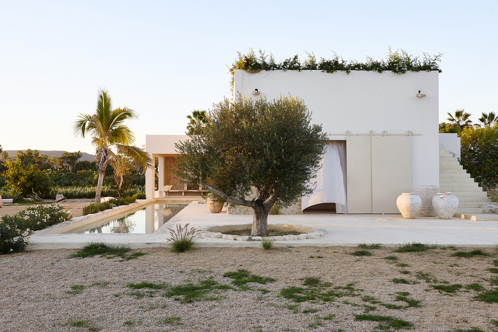 white house in mexico desert