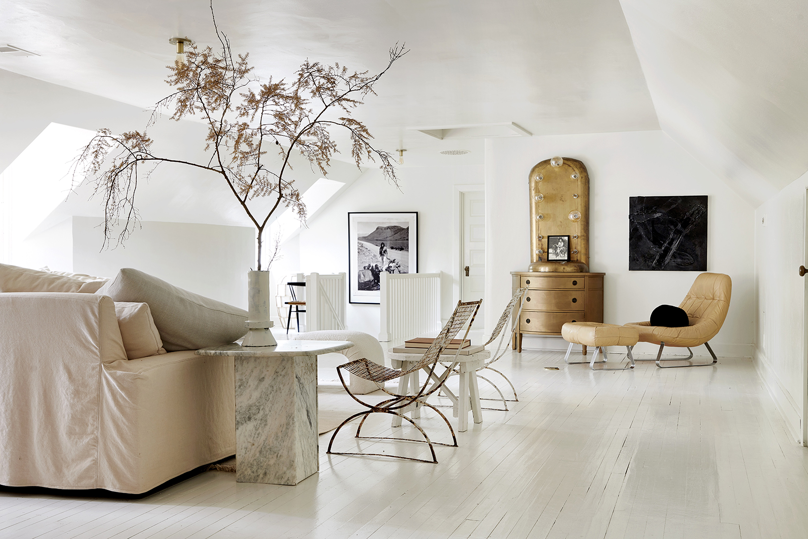 attic living room