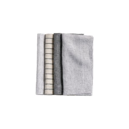  stack of linen napkins