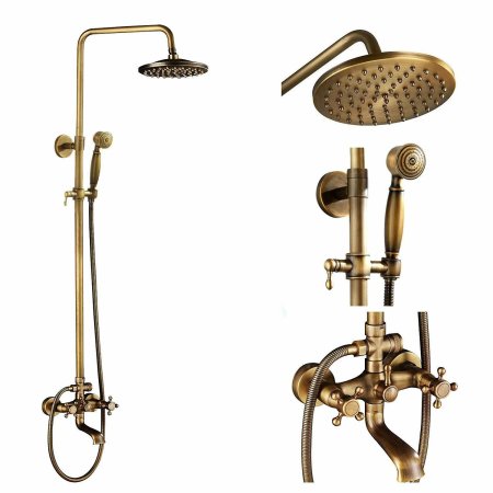  brass shower system