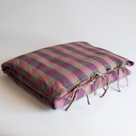  pink plaid cover