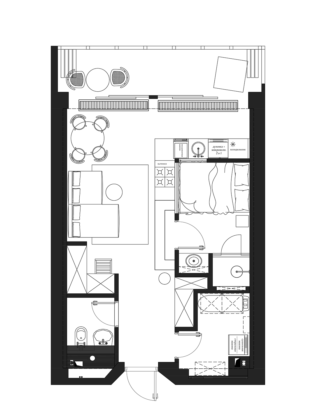 apartment floor plan